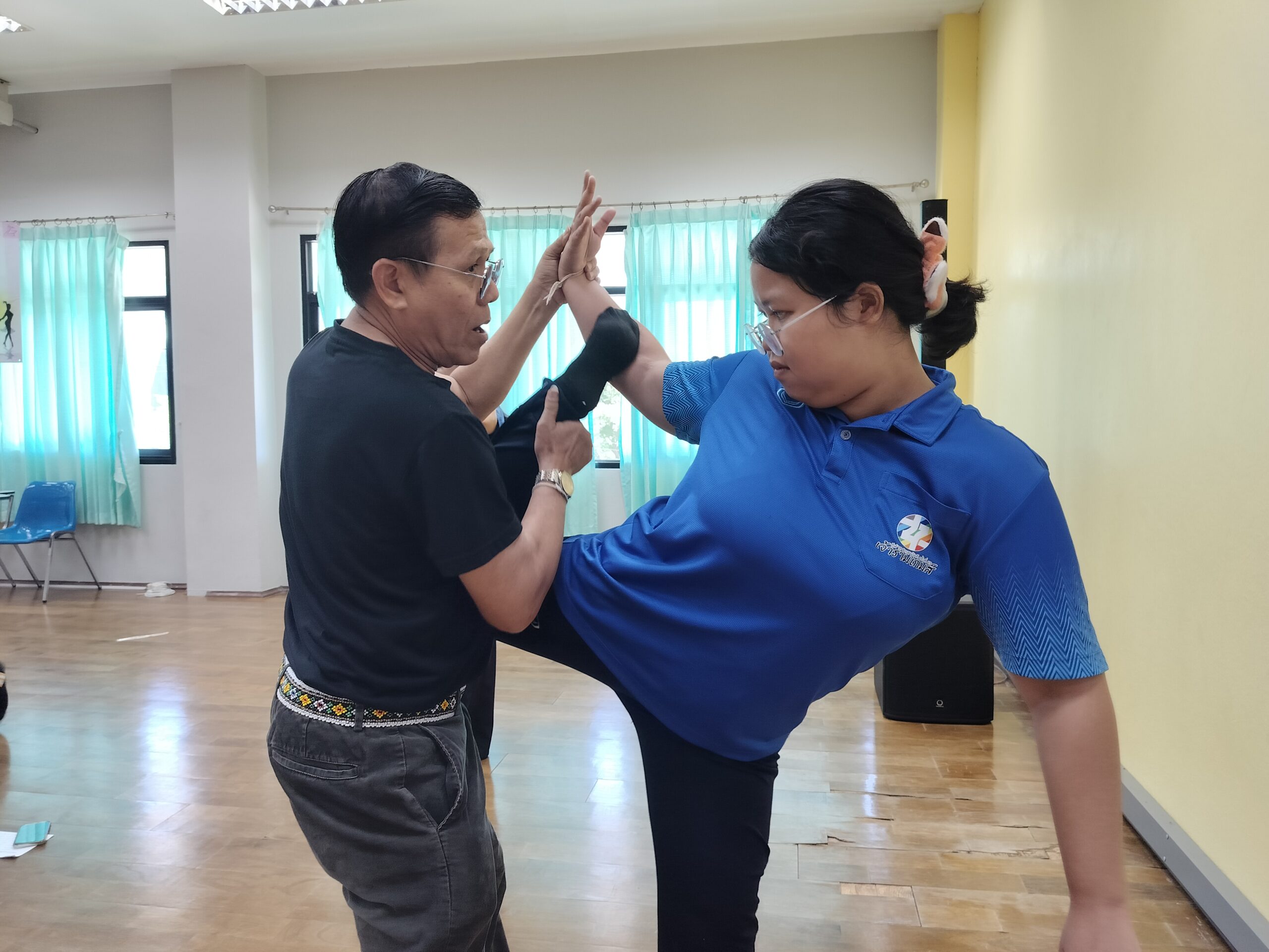การฝึกปฏิบัติศิลปะการแสดงโนรา